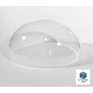 Demi-bulle Altuglas Plexiglas Setacryl Incolore Diamètre extérieur 400mm sans collerette